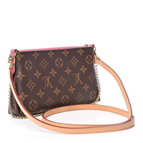 louis vuitton pallas clutch rose